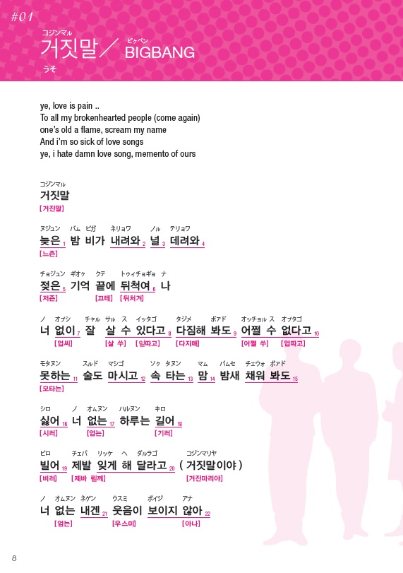 K Popで韓国語 ４ Hanaの本 韓国語のhana