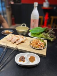 韓国家庭料理 三多島 돔베고기