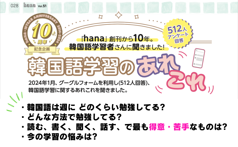 韓国語学習ジャーナルhana Vol. 51「これ、韓国語にできますか 韓国語学習ジャーナルhana Vol. 51「これ、韓国語にできますか
